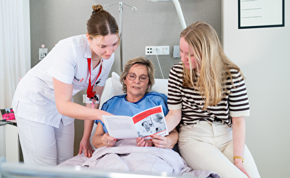 Samen zorgen in Bravis: familie actief betrokken bij de zorg