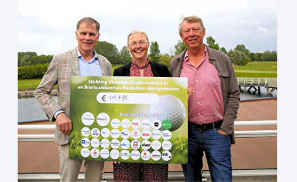 Indrukwekkende opbrengst Bravis Golfdag maakt comfortabelere zorg mogelijk