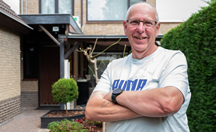Bart werd binnen enkele weken geholpen aan een nieuwe knie