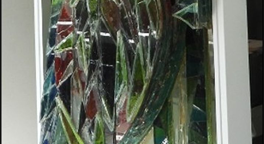 Glas-applique van Ted Felen